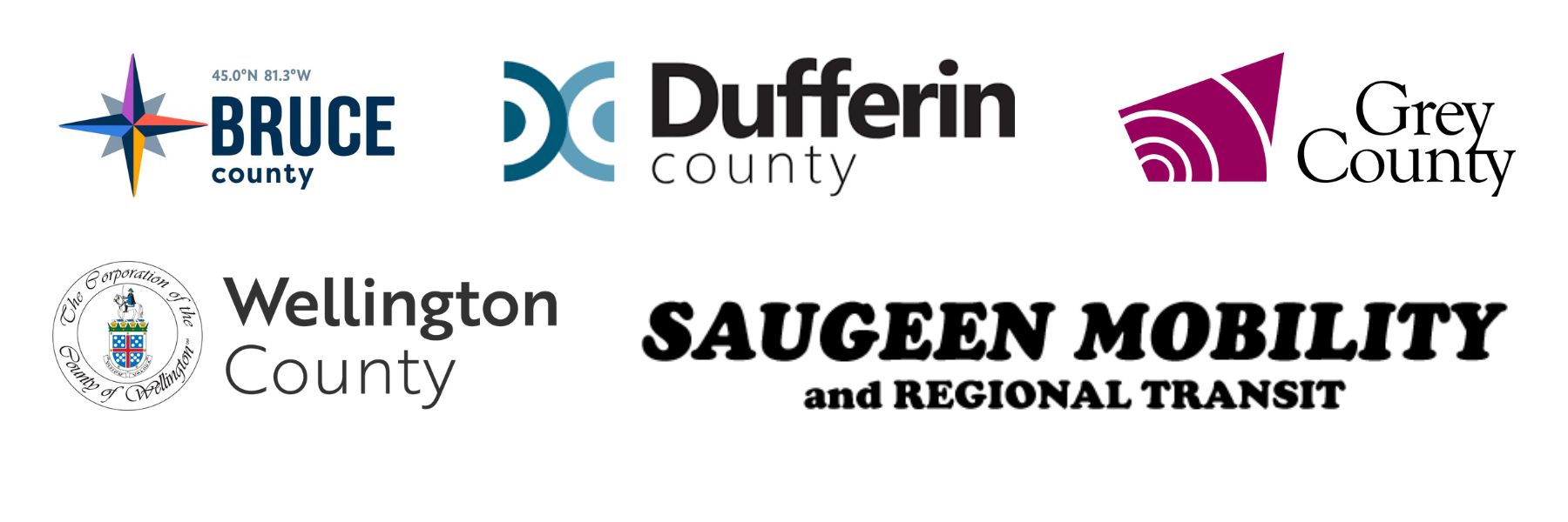 Bruce Dufferin Grey Wellington SMART Logos