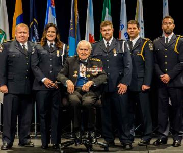 Exemplary paramedics receive medals