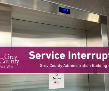 Elevator Outage at Administration Building