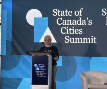 SOS takes the stage at State of Canada’s Cities Summit