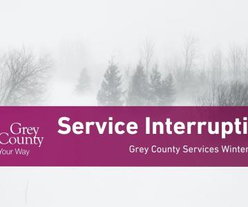 Service Interruptions January 15 Due to Winter Storm