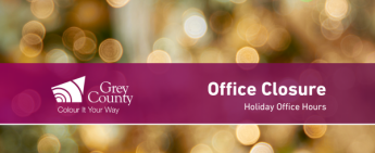 Grey County Holiday Office Hours 