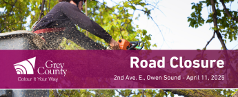 Temporary Road Closure April 11 for Tree Removal on 2nd Ave E. in Owen Sound