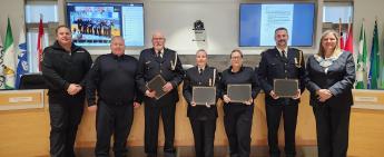 Grey County paramedics recognized for exemplary service