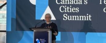 SOS takes the stage at State of Canada’s Cities Summit