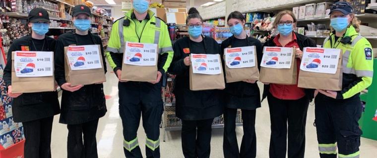 Successful ‘Stuff the Virtual Ambulance’ Holiday Food Drive for Grey County’s Paramedic Services and Hanover Grocer