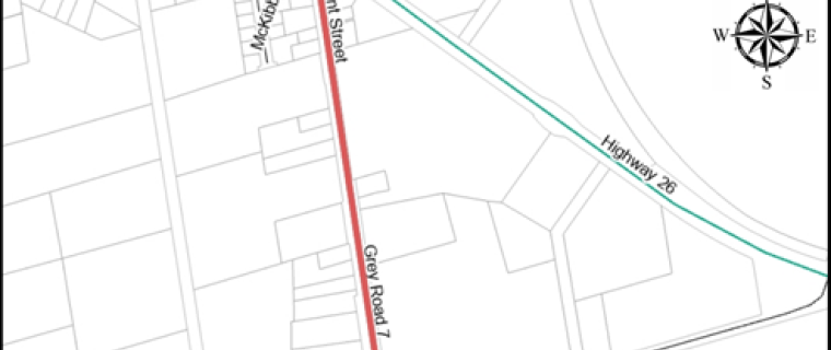 Notice of Public Information Centre: Grey Road 7 Reconstruction