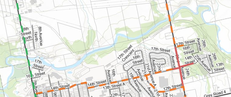 Update to Grey Road 28 Construction