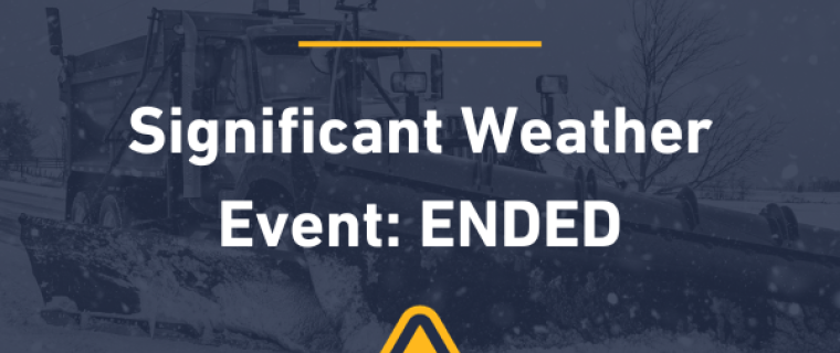 Significant Weather Event Ended March 7