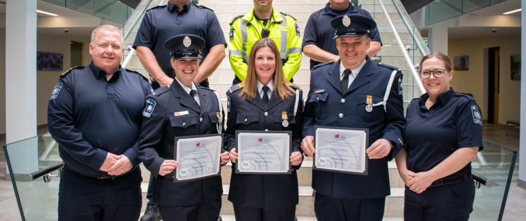 Grey County paramedics recognized for exemplary service 