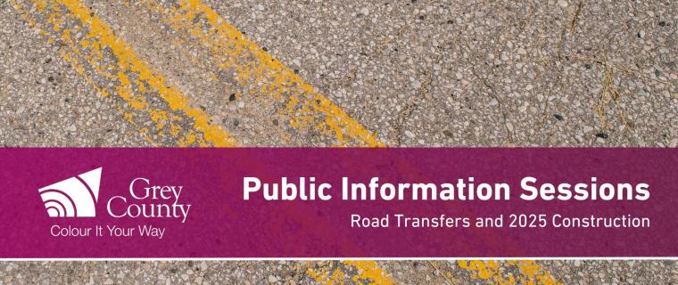 Grey County Roads Information Sessions