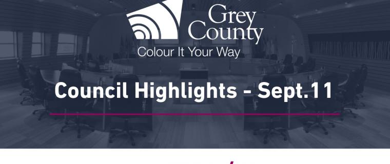 September 11 Meeting Highlights