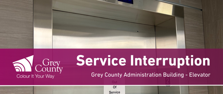 Elevator Outage at Administration Building