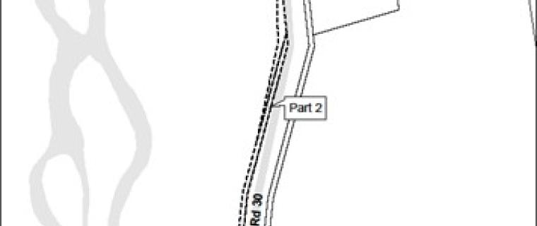 Notice of application for approval to expropriate land