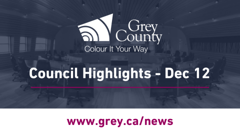 Council highlights december 12