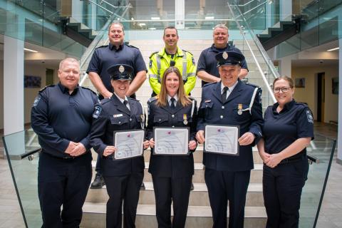 Paramedic Service Award Recipients