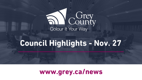 November 27 meeting highlights
