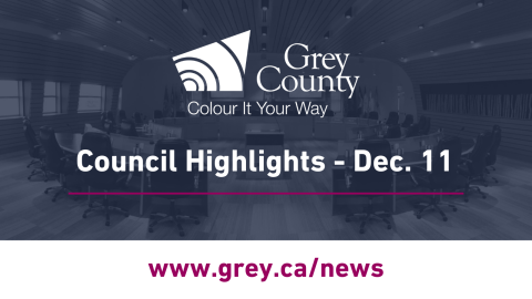 Council Highlights - Dec. 11