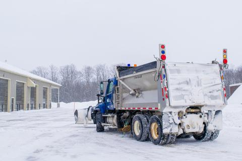Grey County snow plow