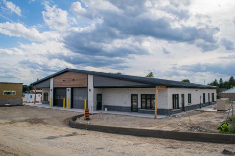 Durham paramedic services depot finished construction